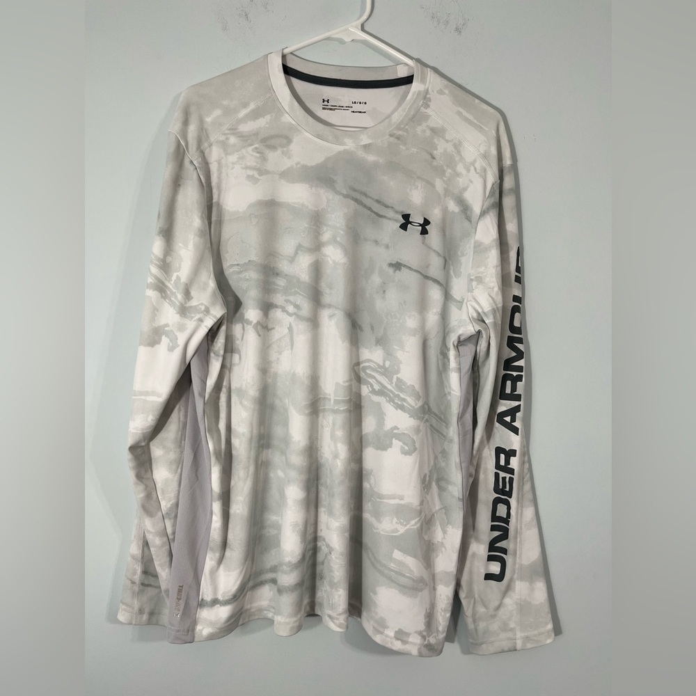 Under Armour Iso Chill Heatgear Long Sleeve Tee. Loose Fit. Lightweight. Size L.